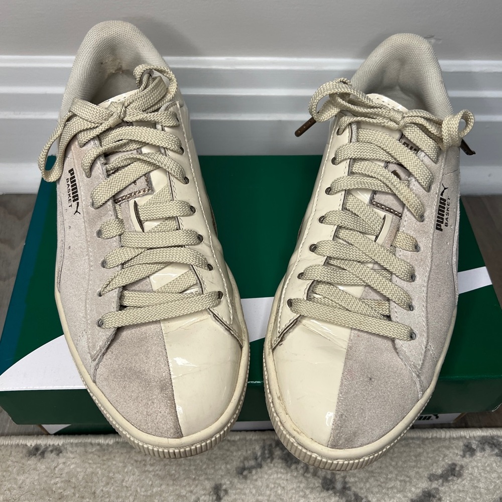 Women’s Puma Basket Classic Lunar Glow Sneaker Tennis Shoe